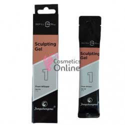 Gel UV / LED FSM Sculpting Gel de constructie, 15ml REFILL ALL PRO System - 01 Transparent (Clear) Frost Whisper